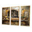 French Cafe Baguette Et Fromage II-107195418-107195423