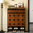 Antique Style Small Shoe Storage Cabinet