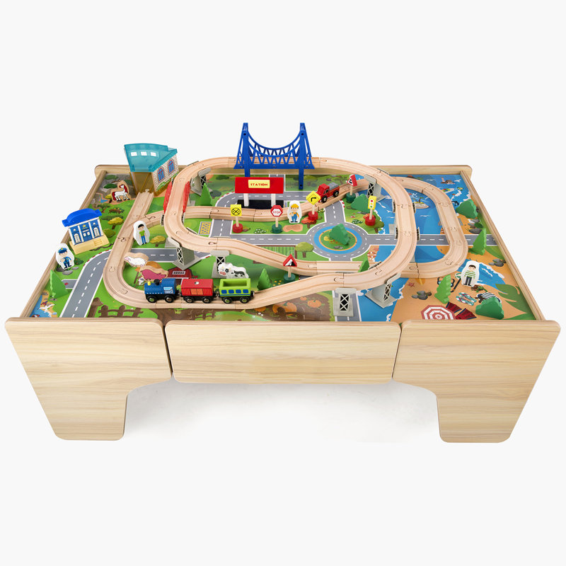 Kids 80 Piece Rectangular Interactive Table