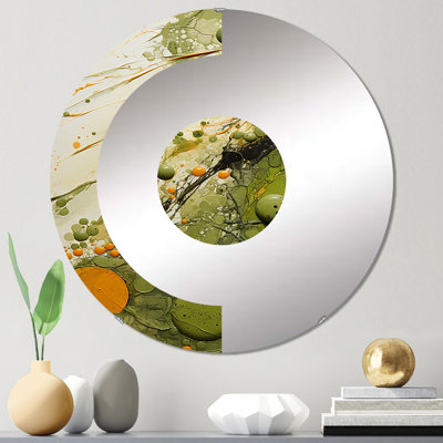 Lothen - Miroir mural demi-cercle