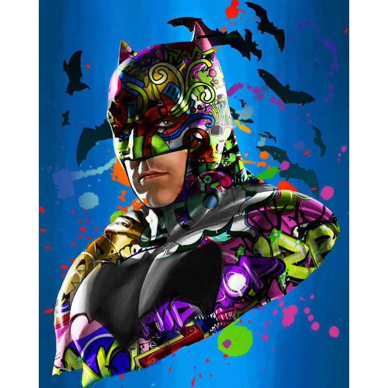 Batman - No Frame Print, Gallery Metal, 39.4cm H x 29.5cm W