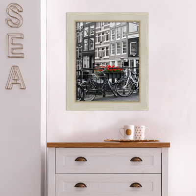 Leelah Parthenon Cream Single Wood Picture Frame