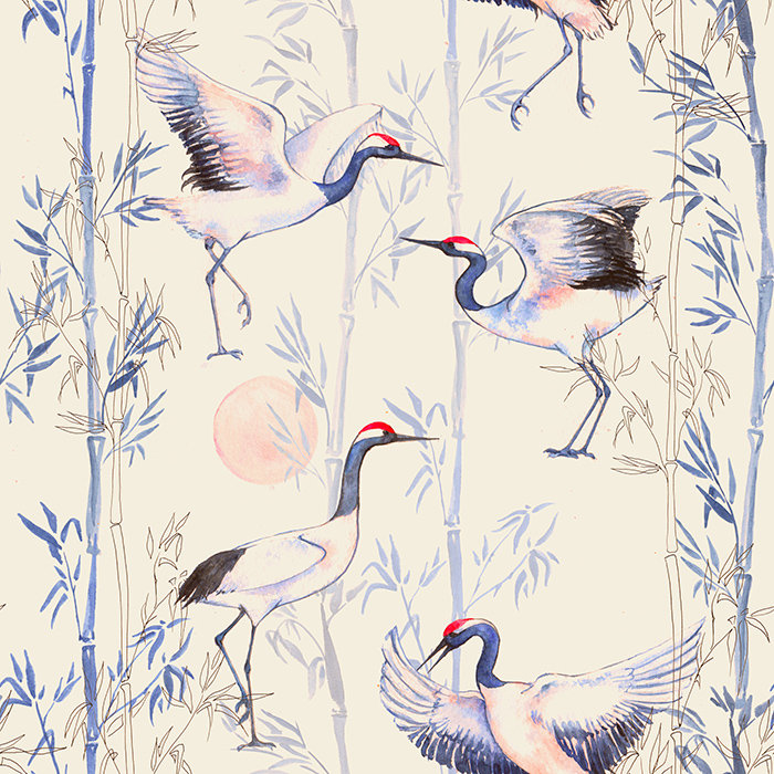 Patmos Matte Peel & Stick Mural, 250 x 250cm