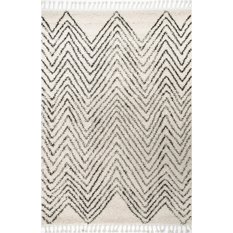 Tapis blanc cassé Reagan, Rectangle 3 pi x 5 pi