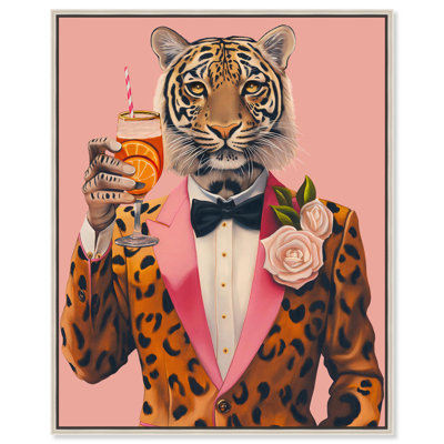 Tiger Bellini Tiger Glam Wall Art by Art Remedy