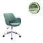 Chaise de travail en microfibre Cindy-538285225