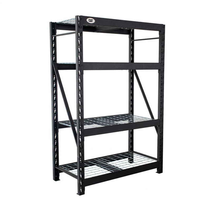 Eakins Steel Height -Adjustable Shelving Unit, 72" H x 24" W x 48" D