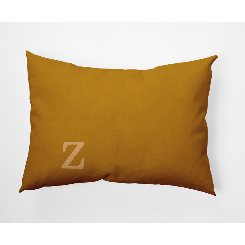 Coussin lombaire rectangulaire intérieur / extérieur Polyfill, Automne doré