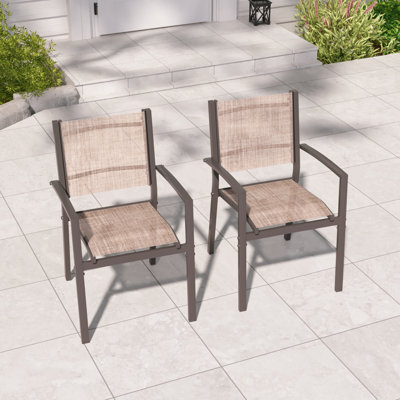 Chaise de patio (ensemble de 2)