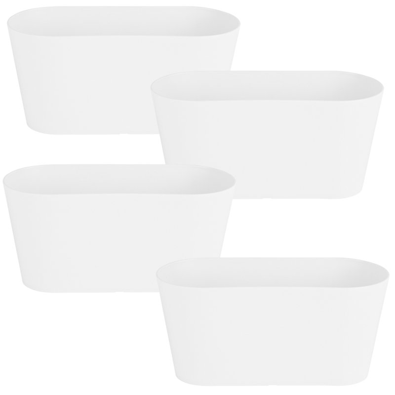 Wham Studio 30cm Oval Trough Cover, White