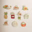 10 Piece Autumn Favorites Ornament Set