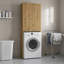 Nadina Solid Wood Laundry Room Organiser-567752189