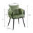 Maylyn 18'' H Tufted Velvet Armchair-1962785034