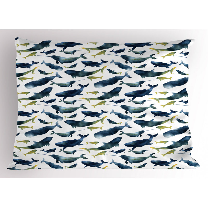 Taie décorative Narwhal, Grand
