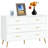 Nalene 6 - Drawer Dresser, 47" W-778268067