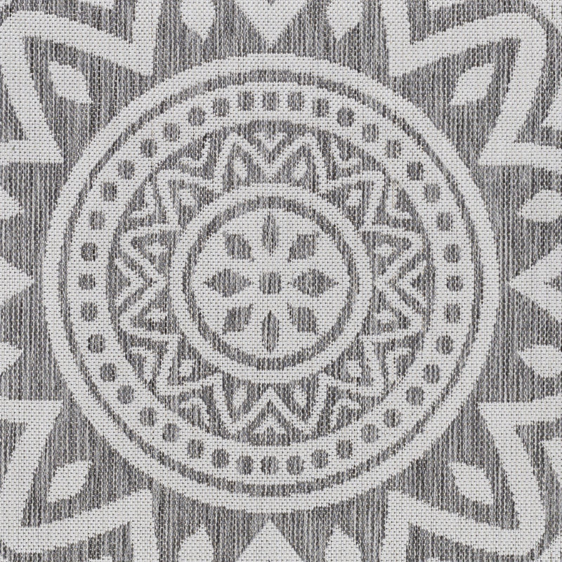 Geometric Indoor / Outdoor Rug, Runner 2'7" x 7'3"