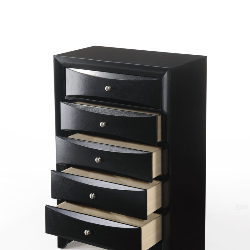 Commode irlandaise, Noir