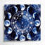 Art mural sur toile bleu Space Space Phases-662534691