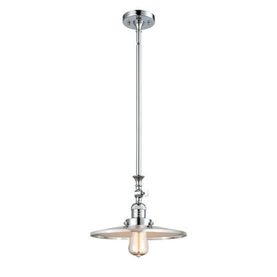 Luminaire suspendu simple à 1 lumière Weston