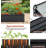94 In. X 47 In. X 13 In. Rectangle Metal Raised Garden Bed-2041385074-2041385076-2041385079