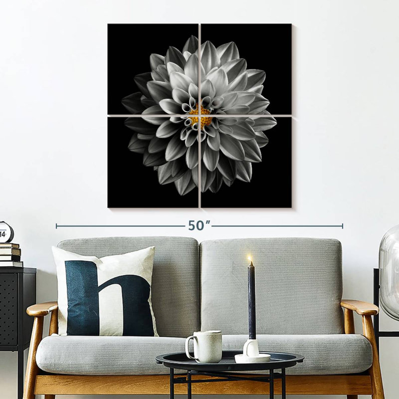 Harnek Grey Flower