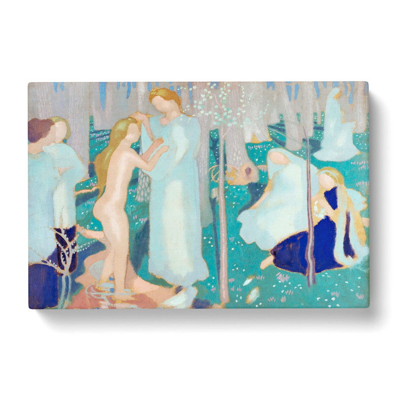 Springtime by Maurice Denis - Wrapped Canvas, 35cm H x 50cm W x 3cm D