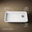 Cairn 33 In. X 18-5/16 In. X 5-11/16 In. Undermount Single-Bowl Kitchen Sink-621263241