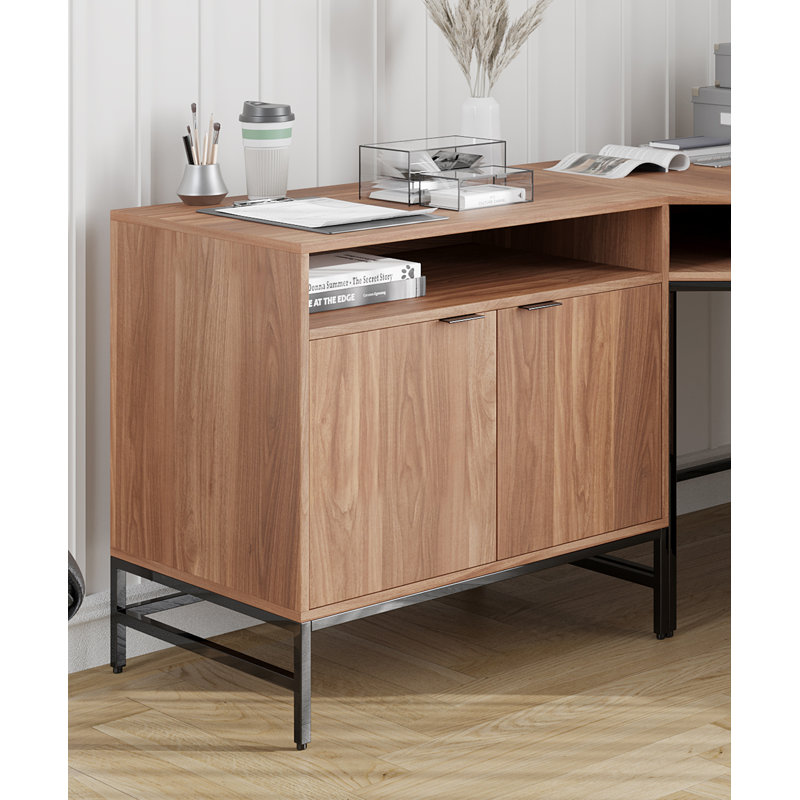 Armoire pour imprimante avec tablette de rangement