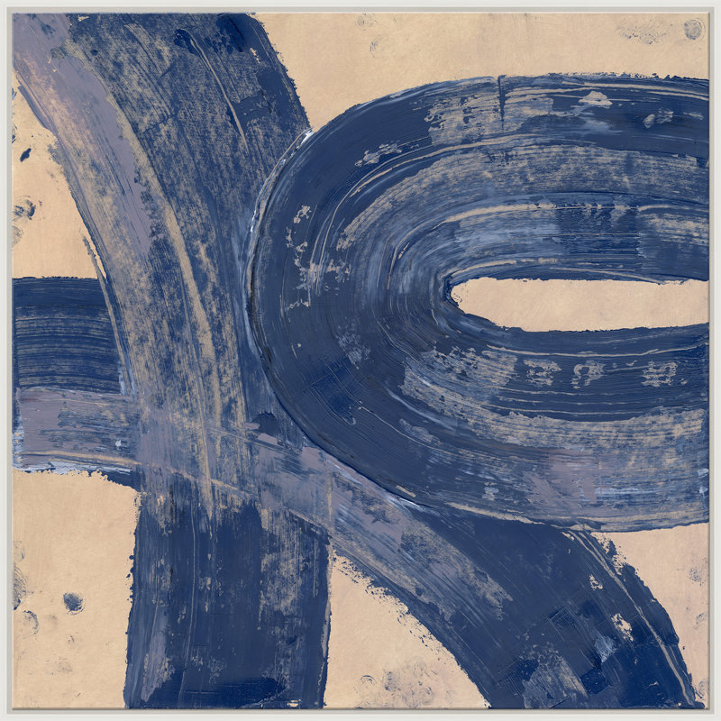 Ribbon I 1 - Floater Frame, peinture sur toile