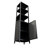 Storage Tall Slim Cabinet With Shutter Door And 3 Tier Shelves, Freestanding Linen Tower Cabinet For Living Room, Kitchen, Bathroom Organizer