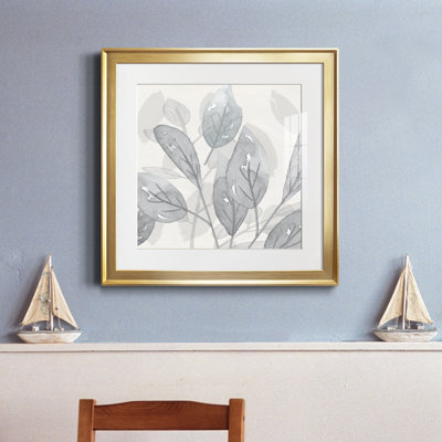 " Shadow Leaves II " Painting Print