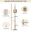 220cm H Cat Tree-1836854393