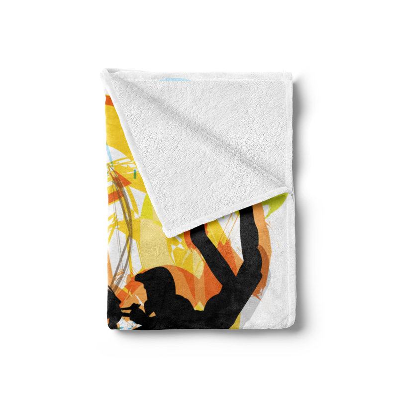 Hand Woven Throw Blanket, 70" x 90"