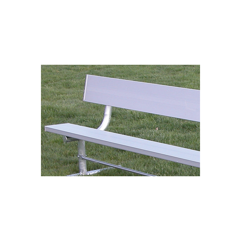 Aluminum Park Bench, 8'