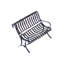 Banc de jardin en acier Worthville-25953465