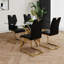 Table en verre de style moderne