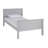 Harmony Solid Wood Platform Bed - Twin, Dove Gray-979191179-979191177
