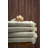 ARCANA Set of 4 Hand Towels Green | Lightweight, Quickdry, Decorative, Luxury, with Fringes-129077484-129077481