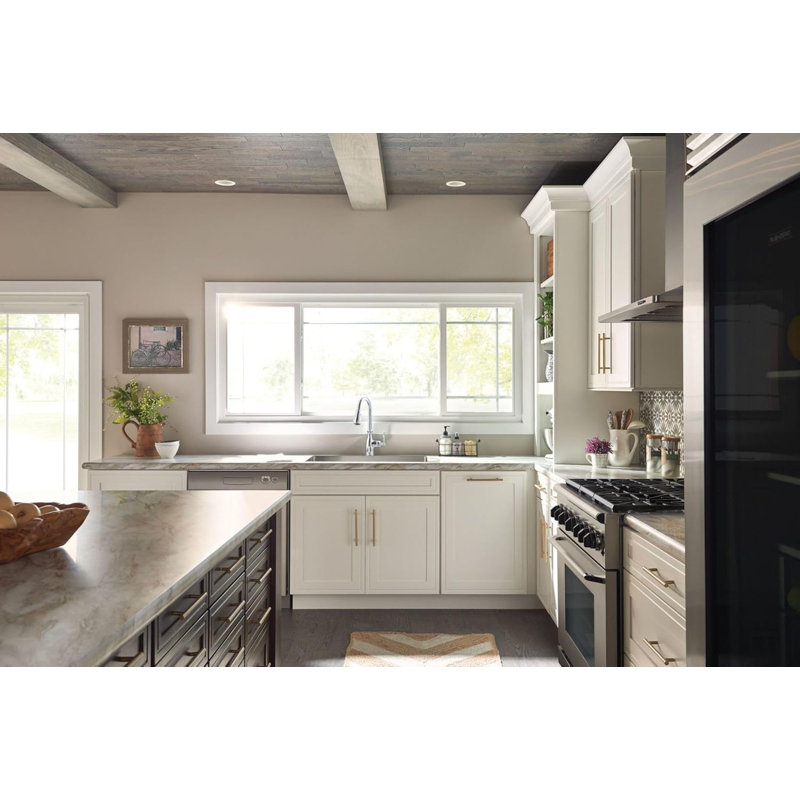 Robinet de cuisine à poignée simple à tirette tactile Brantford avec MotionSense et jet PowerClean, Argent inoxydable