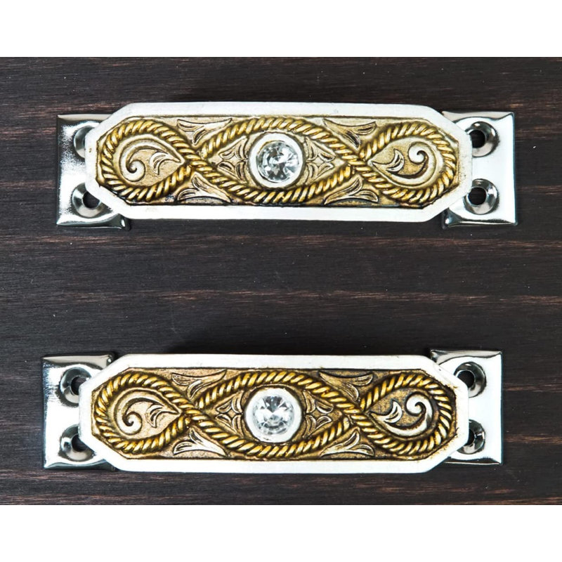 Canora Grey Dobrita Country Cowboy Braided Rope with Crystal Gem ...