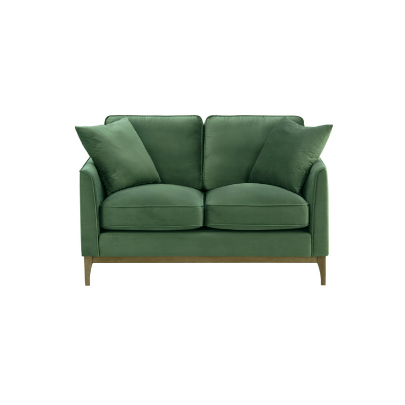 Jaaron Loveseat, Brown, Green, 2