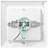 Hooppole Acrylic LED Flush Mount