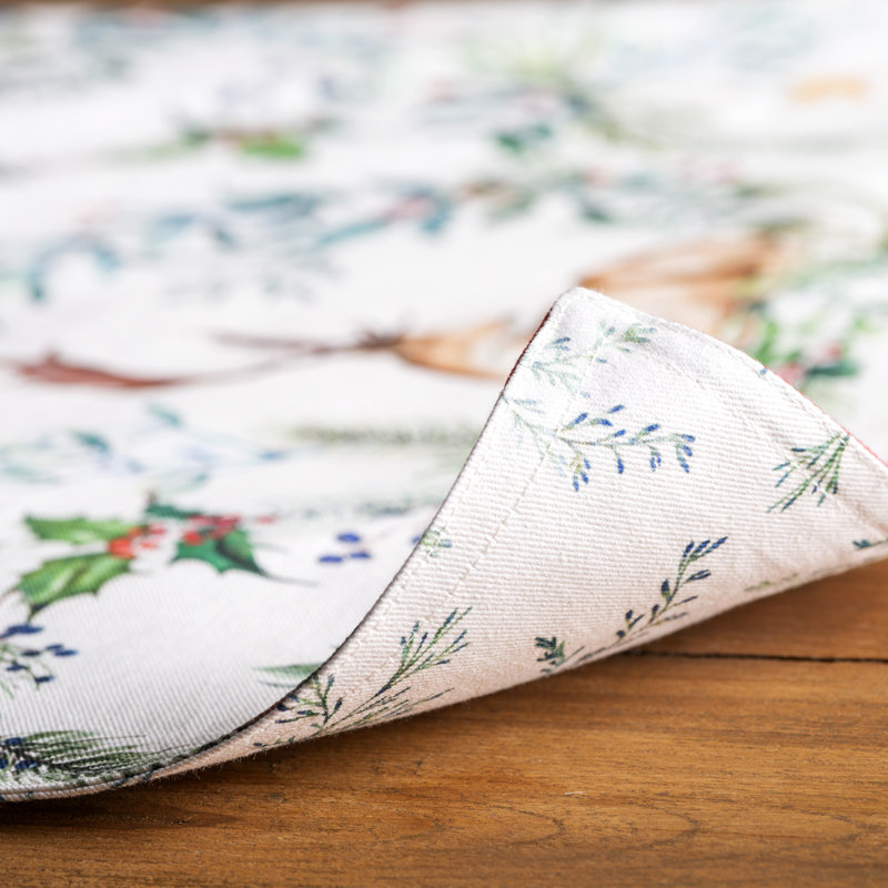 Ensemble de napperon en coton 4 pièces