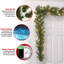 National Tree Company 9ft. Norwood Fir Garland with LED Lights