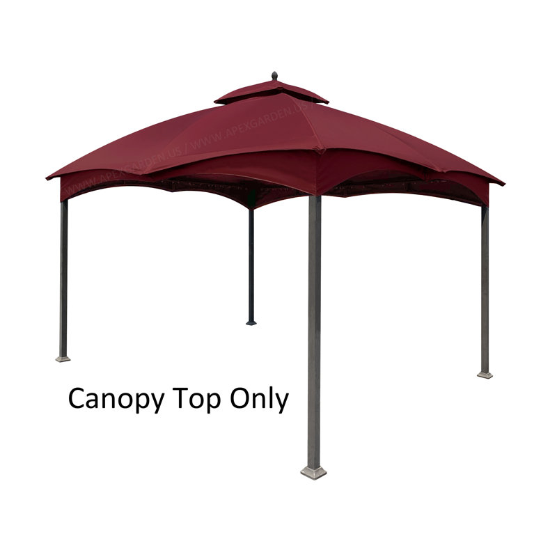 Auvent de remplacement pour abri de jardin, Rouge