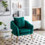 Fauteuil d'appoint avec repose-pieds-438892019