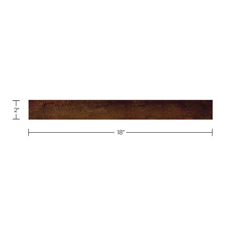 Trace chocolat 2 x 18, Brun