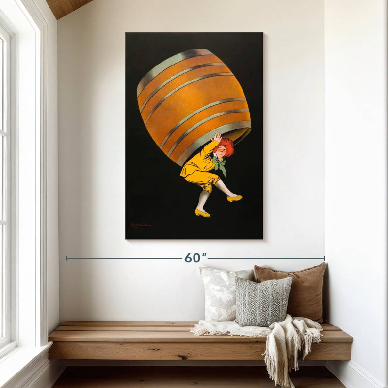 Yarlin Cognac Pellisson 1907, 48" H x 32" W