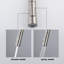 Robinet de cuisine tactile avec douchette extractible-119337236
