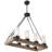 Allmeria 8 - Light Dimmable Square / Rectangle Chandelier